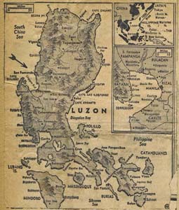 Map of Luzon